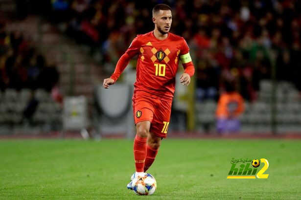 ريال مدريد مستاء من هازارد ومنتخب بلجيكا.
