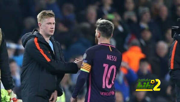 دي بروين : ميسي ، اللاعب الأفضل في التاريخ