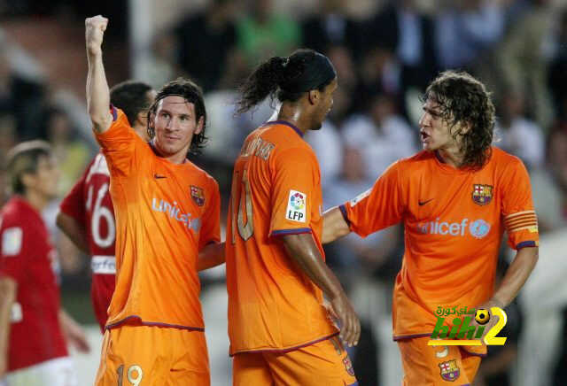 هدافو برشلونة أمام خيمانستيك