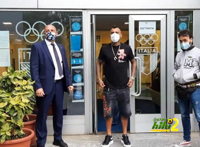 فيدال يجري الفحص الطبي