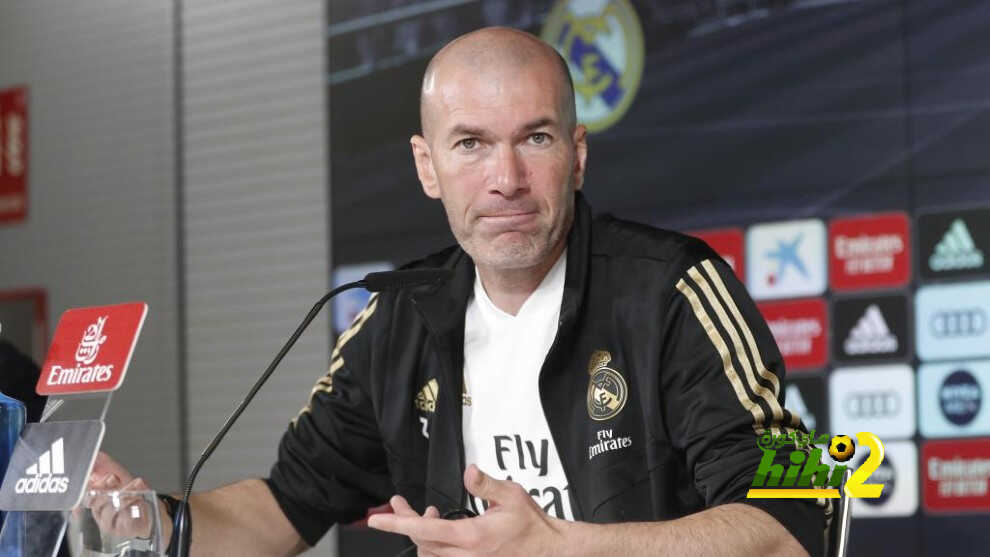 زيدان ينفي تأثر لاعبي ريال مدريد بأنباء اقتراب التعاقد مع مبابي