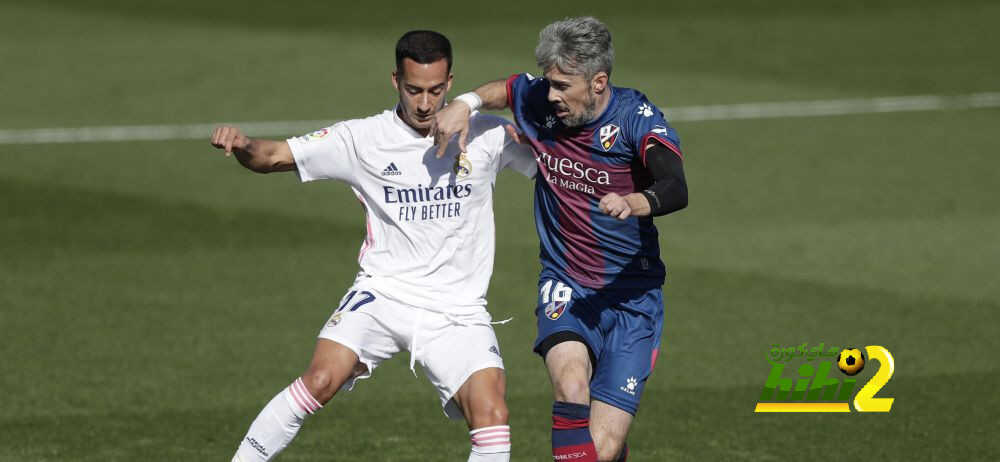 فيديو: ريال مدريد يتقدم على هويسكا بهدفين في الشوط الأول