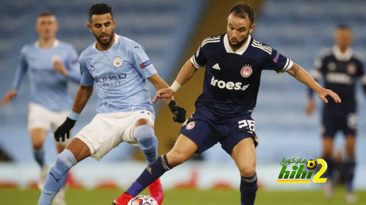 مانشستر سيتي يتخطى أولمبياكوس بثلاثية