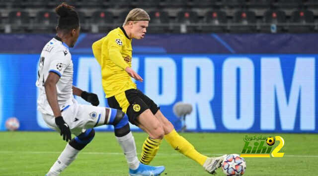دورتموند يتقدم بهدف وحيد على كلوب بروج في الشوط الأول..
