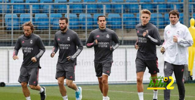 استعدادات ريال مدريد لمباراة ألافيس