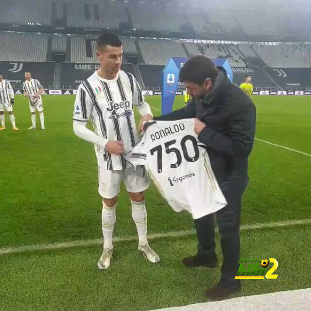 يوفنتوس يكرم كريستيانو رونالدو