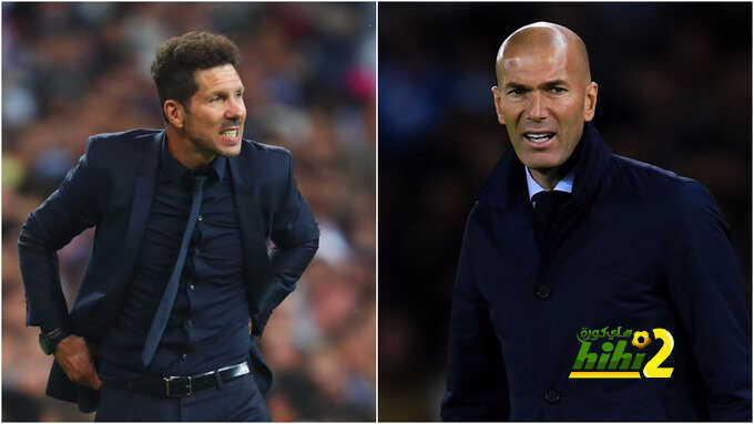 من يحسم ديربي مدريد .. زيدان أم سيميوني؟