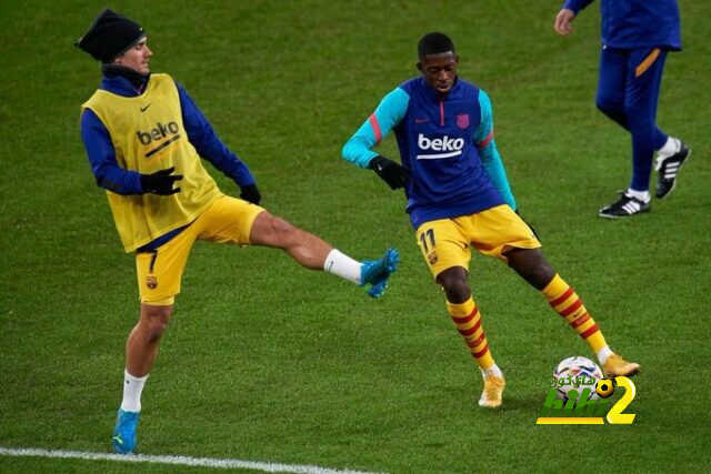 برشلونة ينتظر أهداف ديمبلي وجريزمان