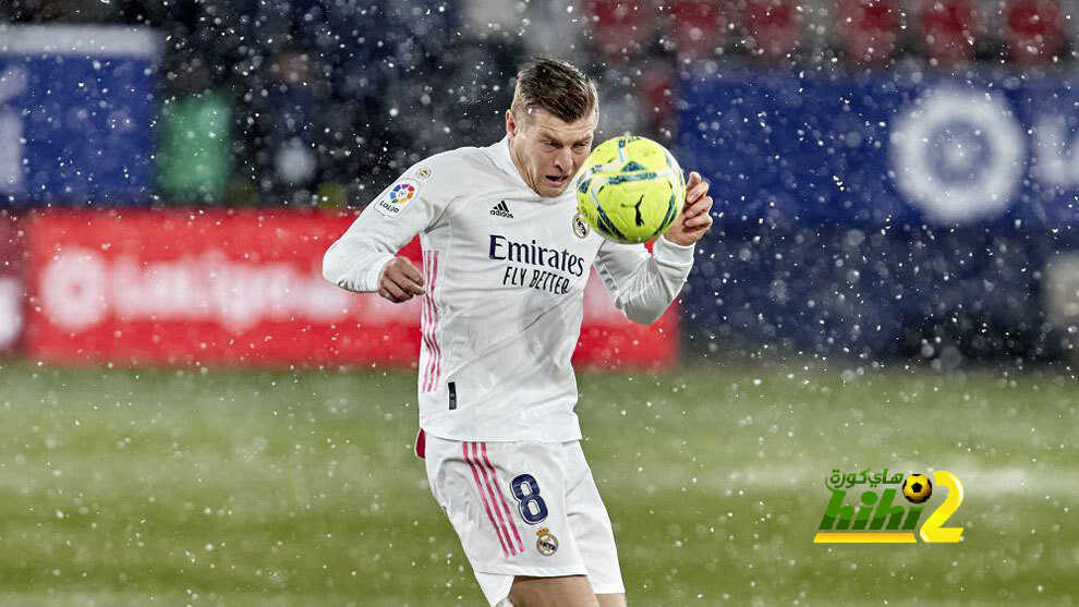 كروس يحتفل برقمه القياسي الجديد رغم تعثر ريال مدريد