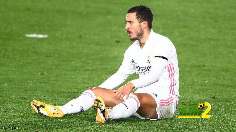 تقارير: أطباء بلجيكا يتهمون ريال مدريد بإصابة هازارد