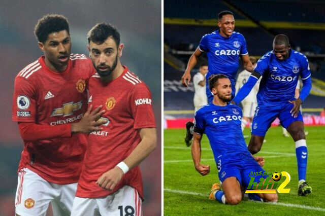 بعد 10 دقائق .. مانشستر يونايتد يضغط عاليًا أمام إيفرتون