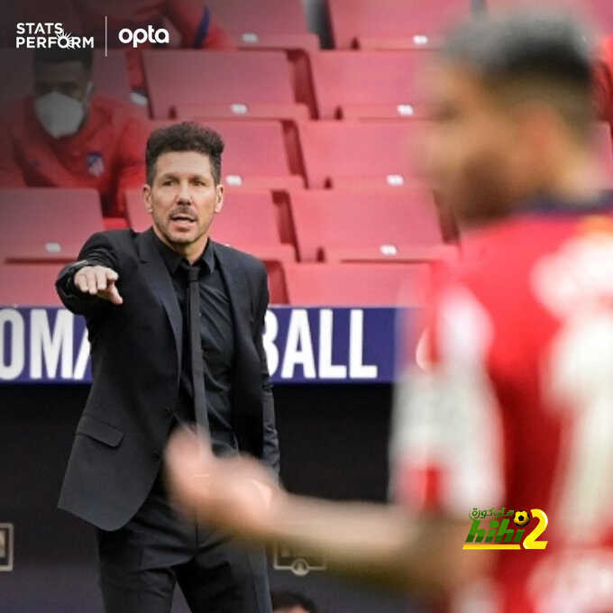 رقم دفاعي سلبي لأتلتيكو مدريد لأول مرة تحت قيادة سيميوني