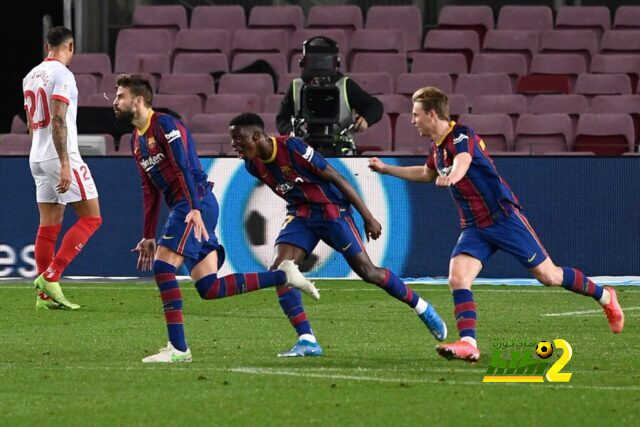 برشلونة ملك كأس ملك أسبانيا !