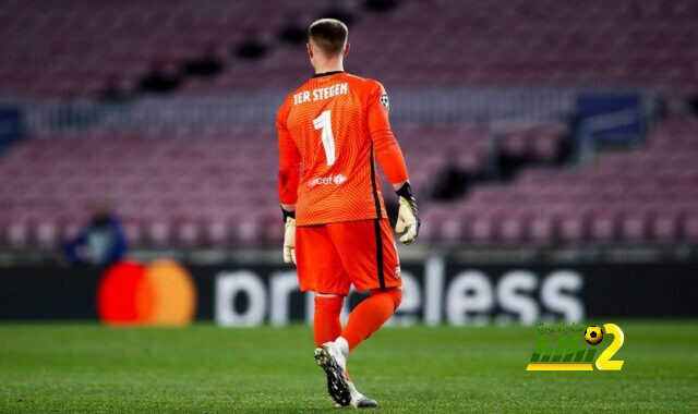 فيديو: شاهد ماذا فعل تير شتيجن في مران برشلونة أمس
