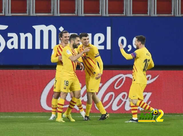 برشلونة بلا هزيمة للمباراة الـ15 على التوالي