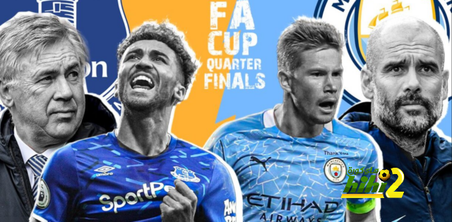 التشكيل الرسمي لقمة إيفرتون والسيتي بكأس الاتحاد الإنجليزي..