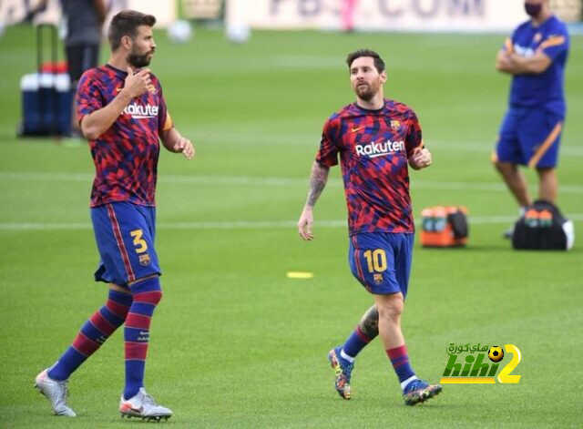 رقم خاص لميسي وبيكيه أمام خيتافي .!
