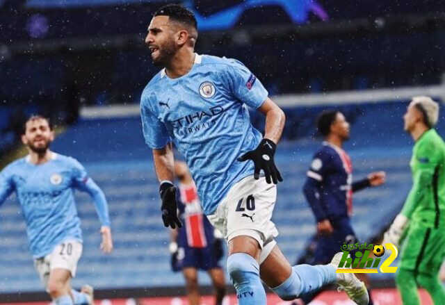 رد فعل محرز بعد تأهل مانشستر سيتي لنهائي دوري الأبطال