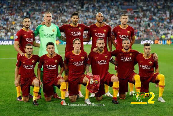 خطة روما المتوقعة أمام مانشستر يونايتد في الدوري الأوروبي