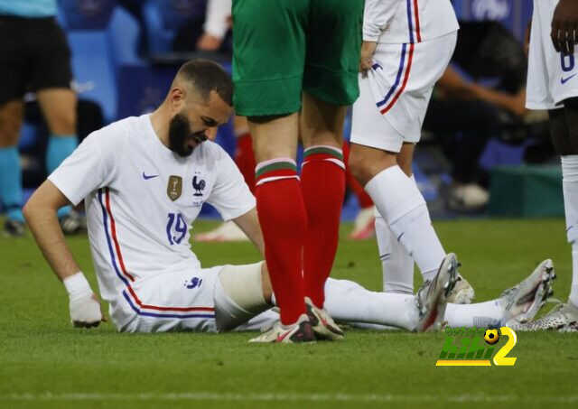 فيديو: شاهد لحظة إصابة بنزيما أمام بلغاريا