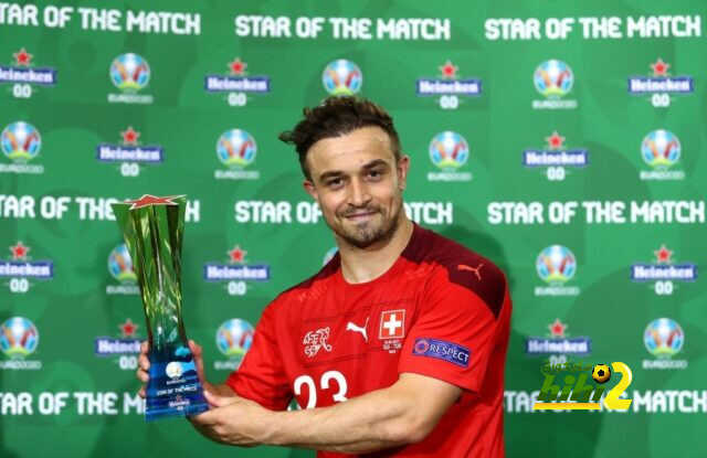 شاكيري يُتوج رجلًا للمباراة أمام تركيا!