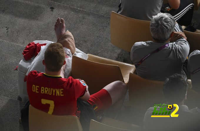 قلق في منتخب ببلجيكا بعد إصابة دي بروين وهازارد