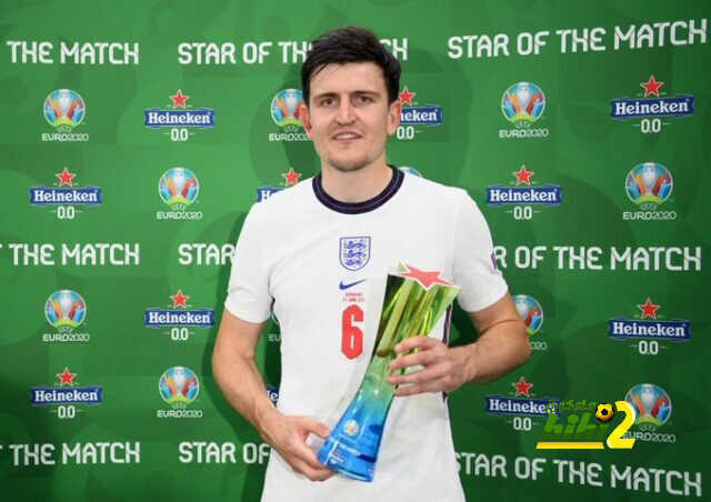 ماغواير يتوج رجلا لمباراة ألمانيا وإنجلترا