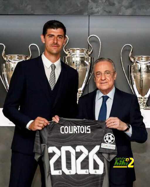ريال مدريد يمدد عقد كورتوا