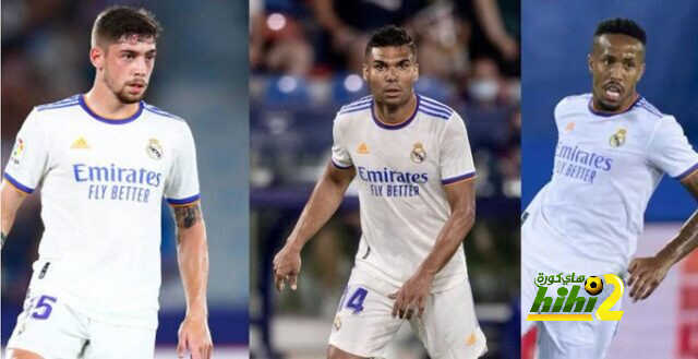 ريال مدريد قد يخسر ميليتاو وكاسيميرو وفالفيردي أمام سيلتا فيغو