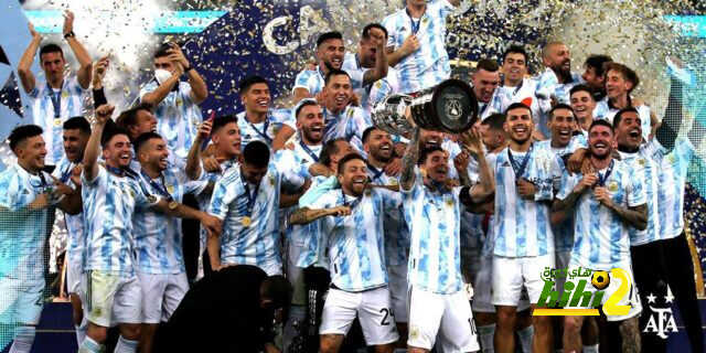 منتخب الأرجنتين يحتفل بلقب كوبا أمريكا بعد مواجهة بوليفيا