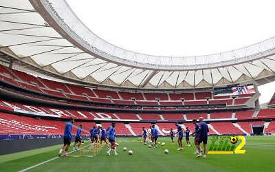 صور: مران أتلتيكو مدريد الأخير قبل استضافة برشلونة