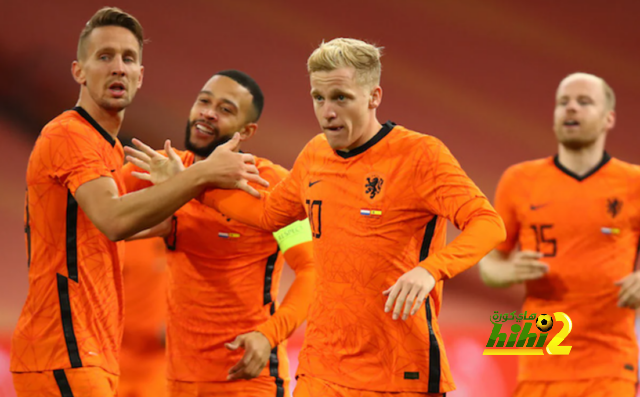 التشكيل الرسمي للطواحين الهولندية أمام لاتفيا بتصفيات كأس العالم 2022..