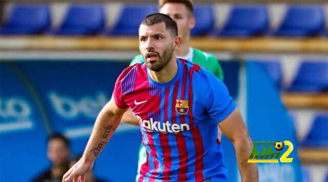 موقف أغويرو من مباراة برشلونة ورايو فاليكانو الليلة
