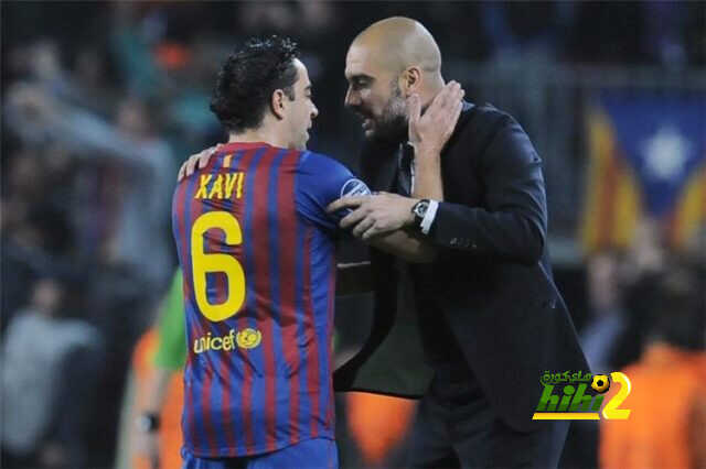 جوارديولا يعلق على اختيار تشافي لتدريب برشلونة