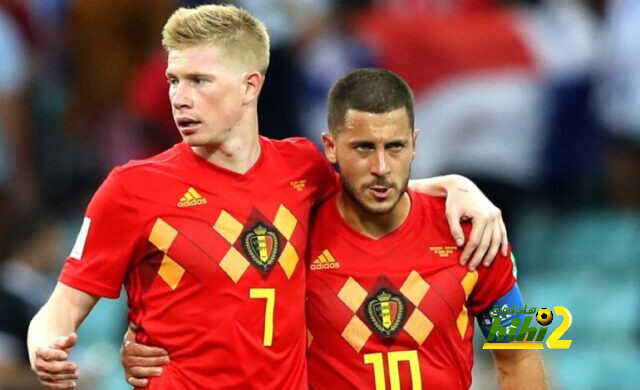دي بروين يعلق على وضع هازارد مع ريال مدريد
