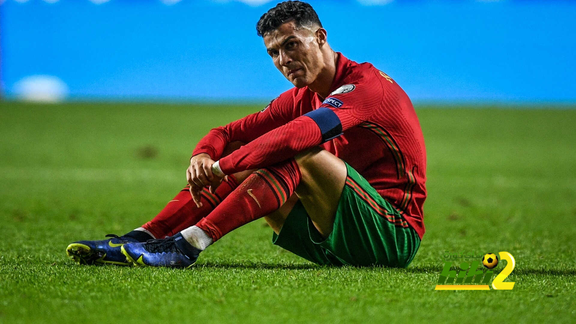 فيديو: لحظة سقوط رونالدو في ملعب النور