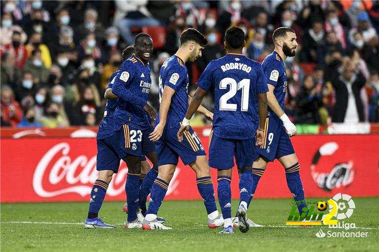 رباعي ريال مدريد خارج مباراة شيريف