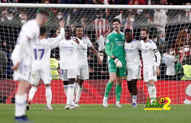 كورتوا يعبر عن فرحته بعد انتصار ريال مدريد