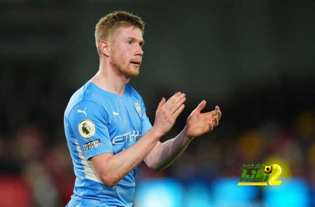 دي بروين لاعب شهر يناير في مانشستر سيتي