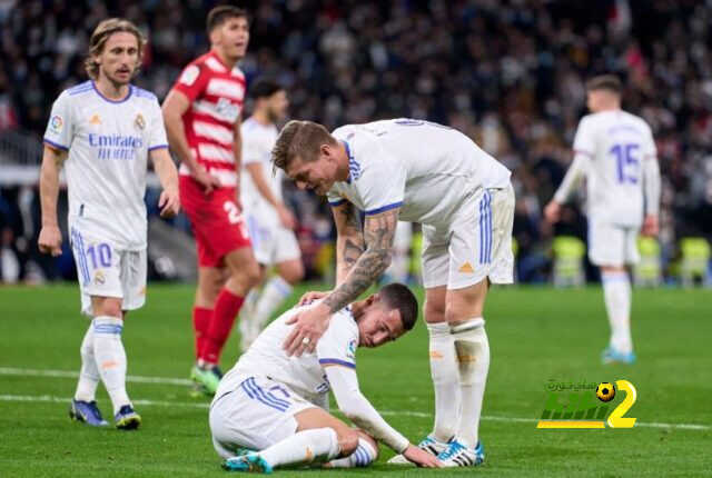 إصابة جديدة لـ هازارد مع ريال مدريد