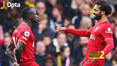 ماني وصلاح يسجلان سويا للمرة الـ30