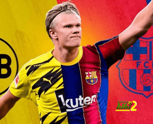 من سرب مفاوضات برشلونة مع هالاند ؟