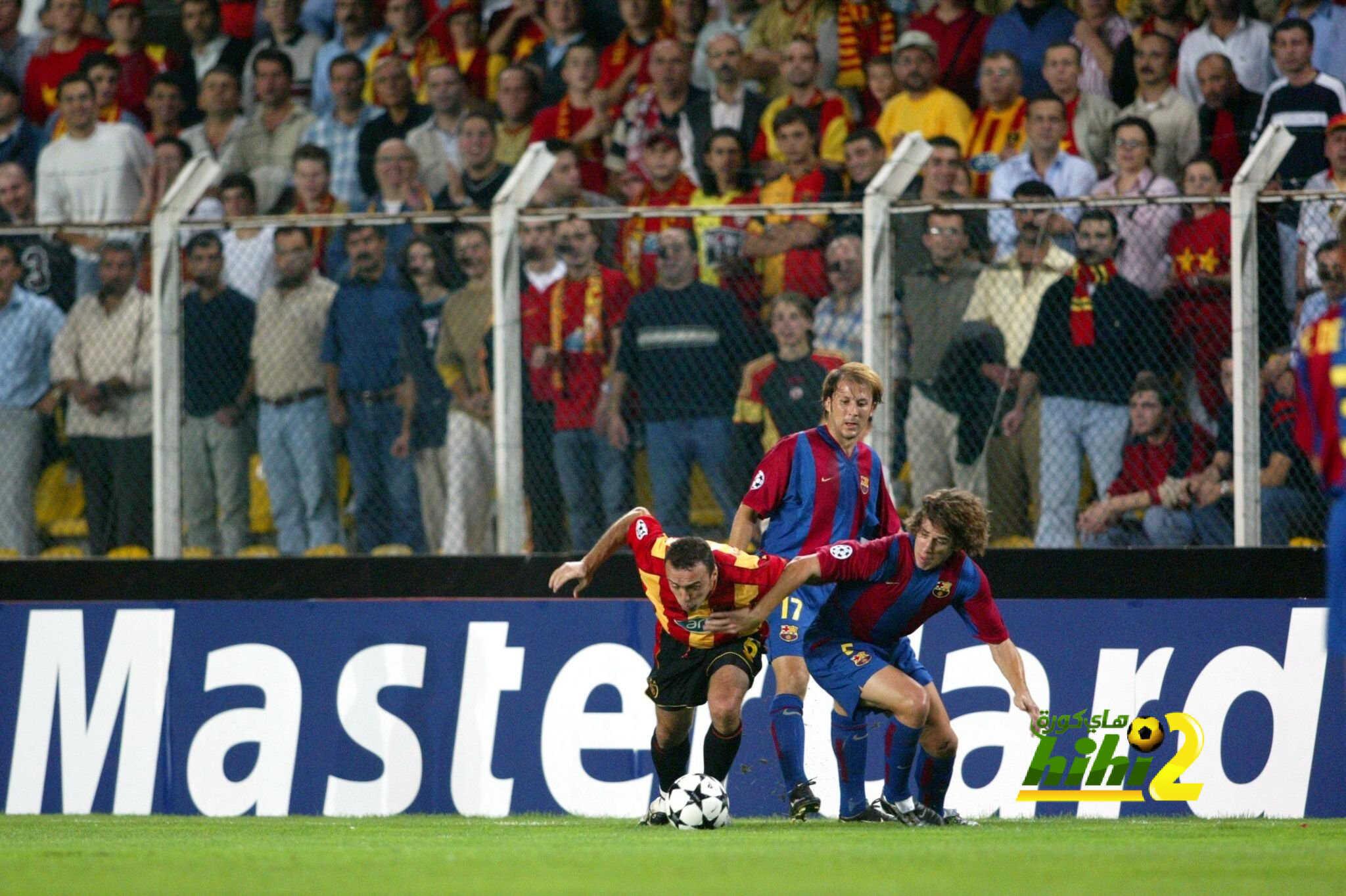 كيف كانت مواجهات برشلونة ضد الاتراك؟