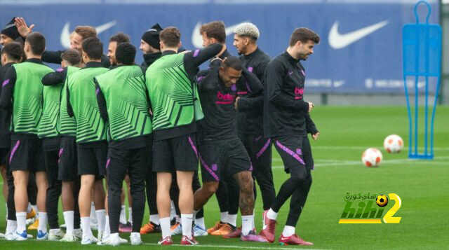 خبر سار في تدريبات برشلونة قبل مواجهة فرانكفورت