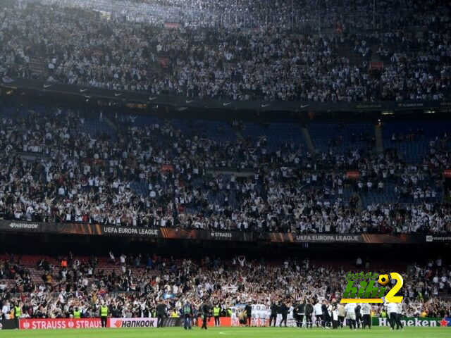 برشلونة مهدد بعقوبة من اليويفا بسبب جماهير فرانكفورت