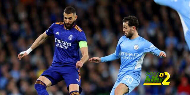 رقم سلبي لريال مدريد قبل مواجهة مانشستر سيتي