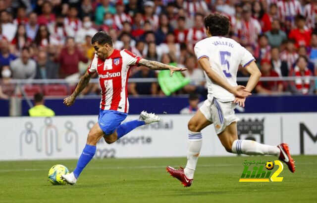 اتليتيكو ينهي الشوط الاول متقدما ضد ريال مدريد