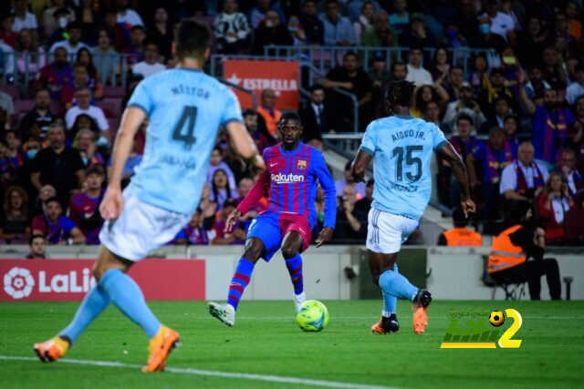 برشلونة ينهي الشوط الأول متقدما بثنائية دون رد ضد سيلتا فيغو