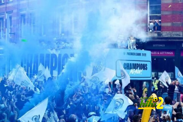 مانشستر زرقاء إحتفالات بالدوري الانجليزي