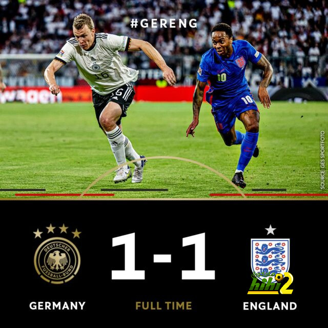 التعادل الايجابي بطل قمة انجلترا ضد المانيا بدوري الامم الاوروبية !